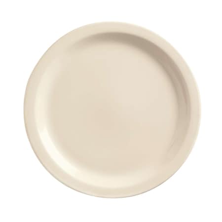 World Tableware Kingsman White 5.5" Cream White Narrow Rim Plate, PK36 NR-5